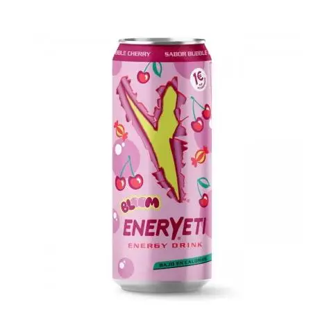 ENERYETY BLOOM (Chicle Cereza) 24 unidades /50cl.