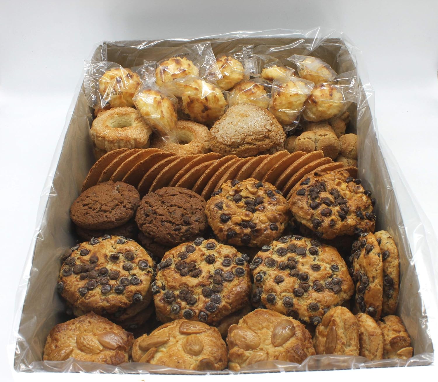 Surtido de Galletas MonteTuria - Caja de 2 Kilos o 1 Kilo - Galletas Chocolate - Galletas Almendra - Rosegones - Conquitos