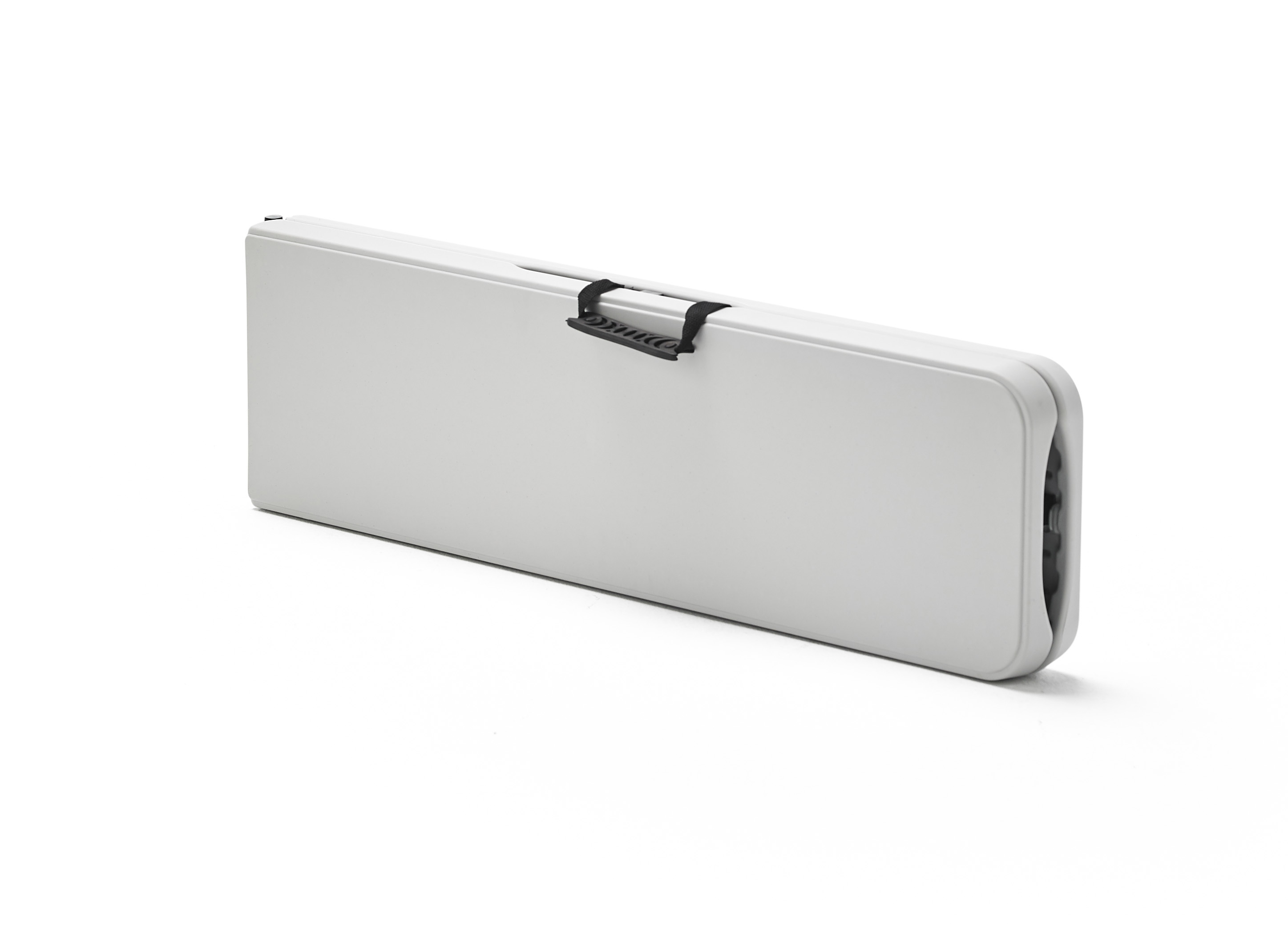 KG KITGARDEN - Banco Plegable Portátil Multifuncional, 180x28x43cm, Blanco