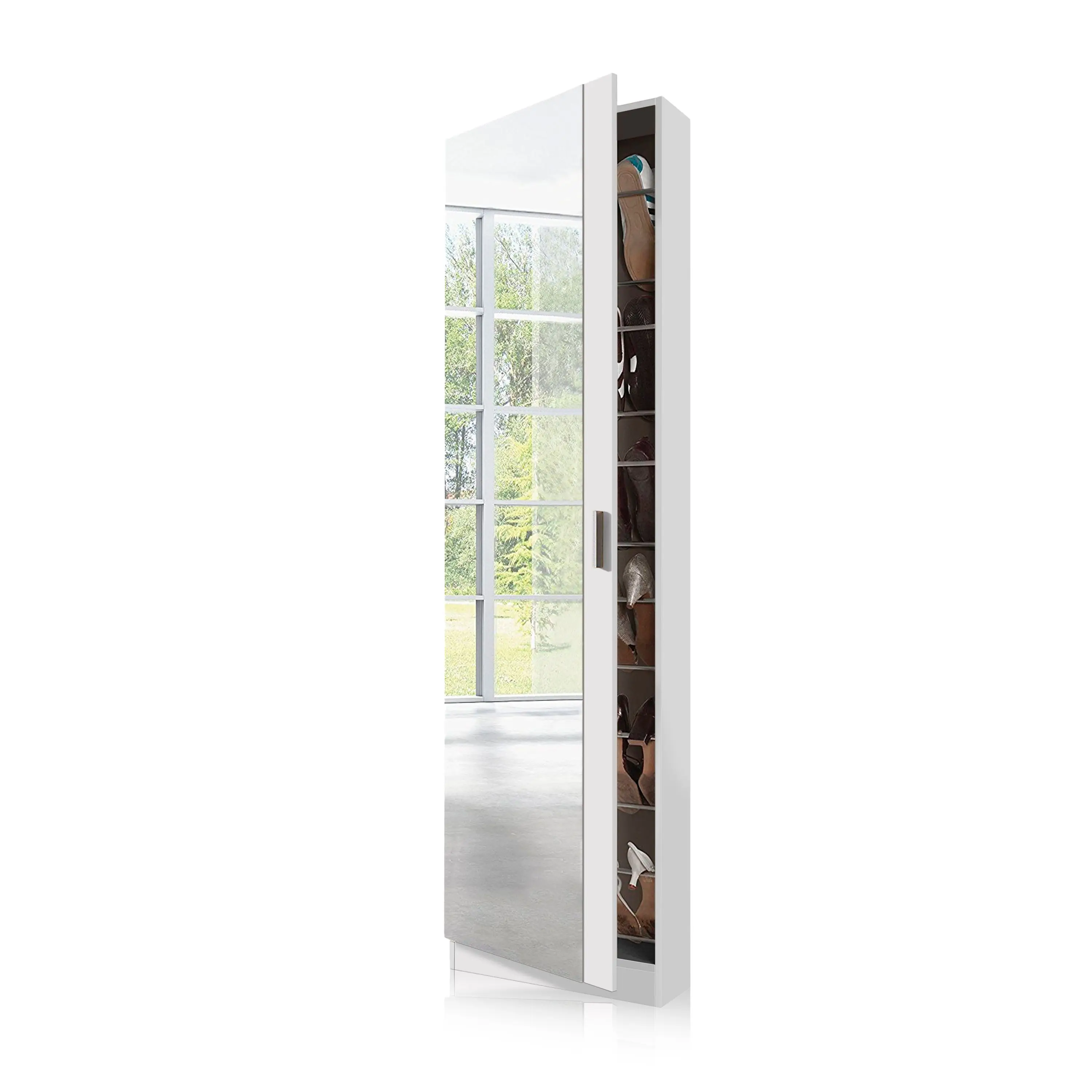 Scarpiera Habitdesign con specchio Rock