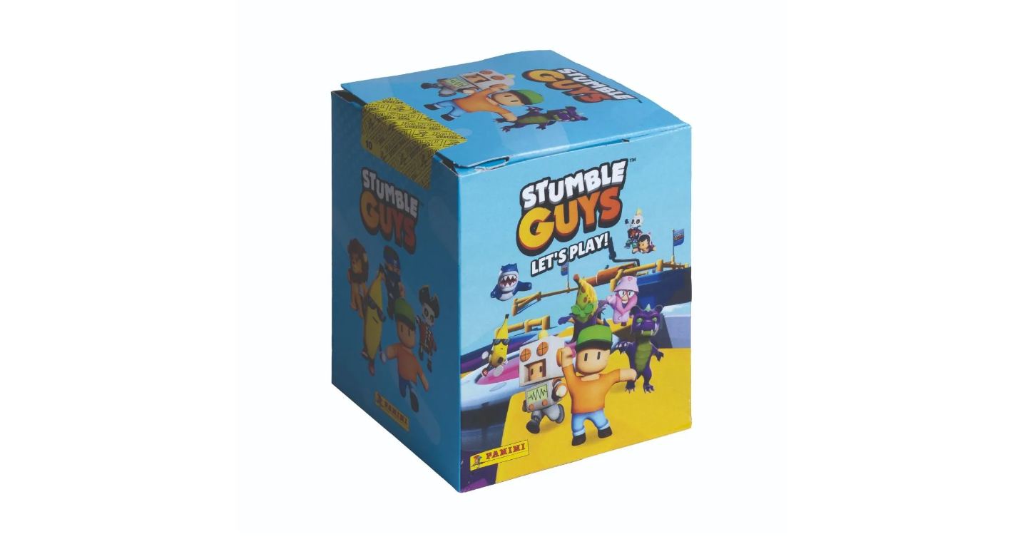 Panini Cromos STUMBLE GUYS Sticker Collection Cromos de pegatina Caja 50 sobres y Album + caja 50 sobres a elegir oficial y original garantizado