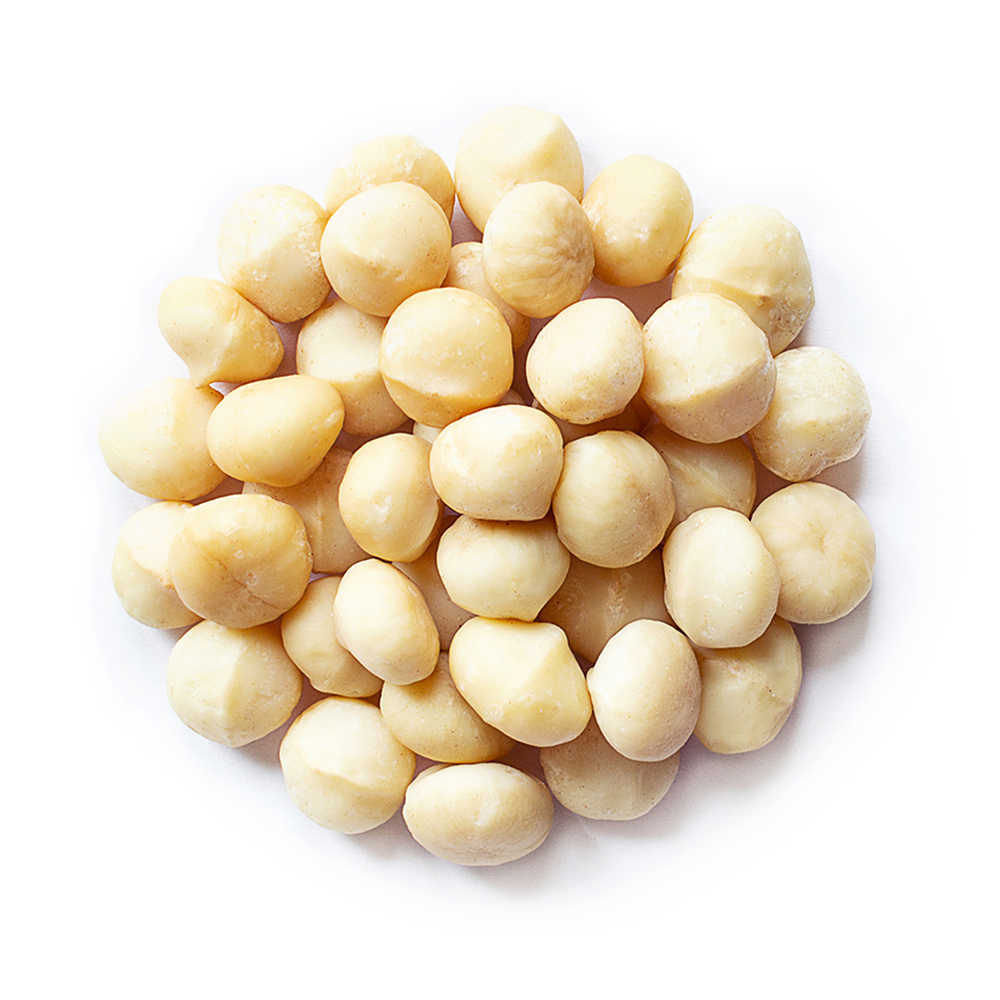 Macadamia Natural 1 Kg - Nuez de Macadamia Cruda - Pelluz - Frutos Secos para Cocinar - Comestibles