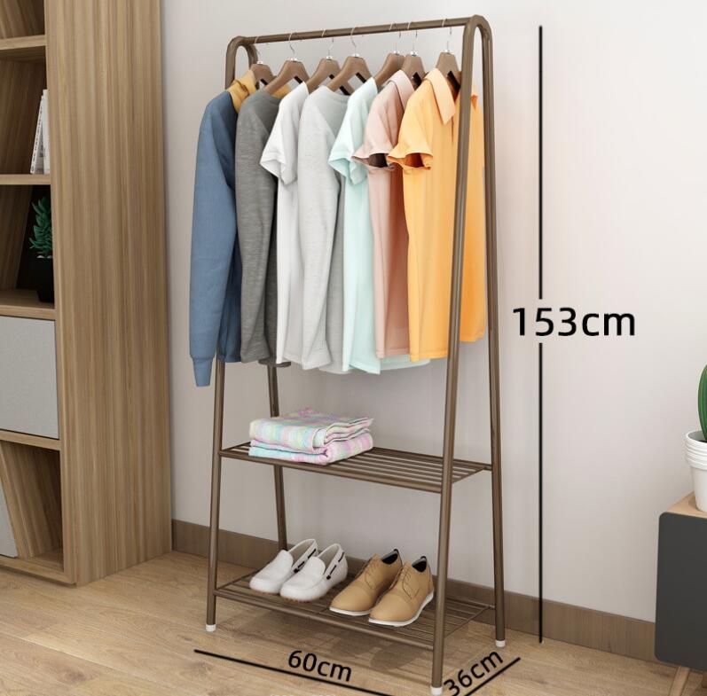 Cabide de ferro para roupa, bolsa de sapateira, cabide, sala de estar, mobiliário doméstico, letra a 153cm