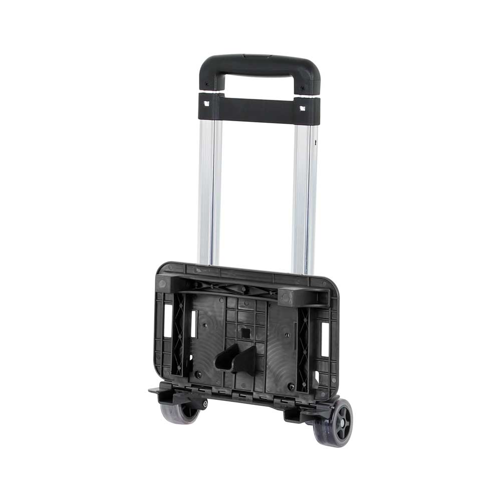 KARACTERMANIA - Carrinho para Mochilas com 2 Rodas e Pega Telescópica. Preto