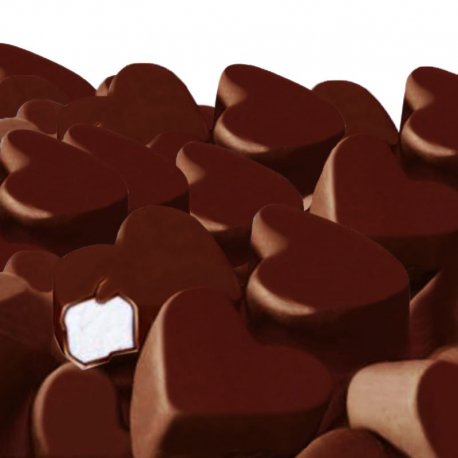 CORAZONES CHOCO 75 UNDS FINI - SIN GLUTEN