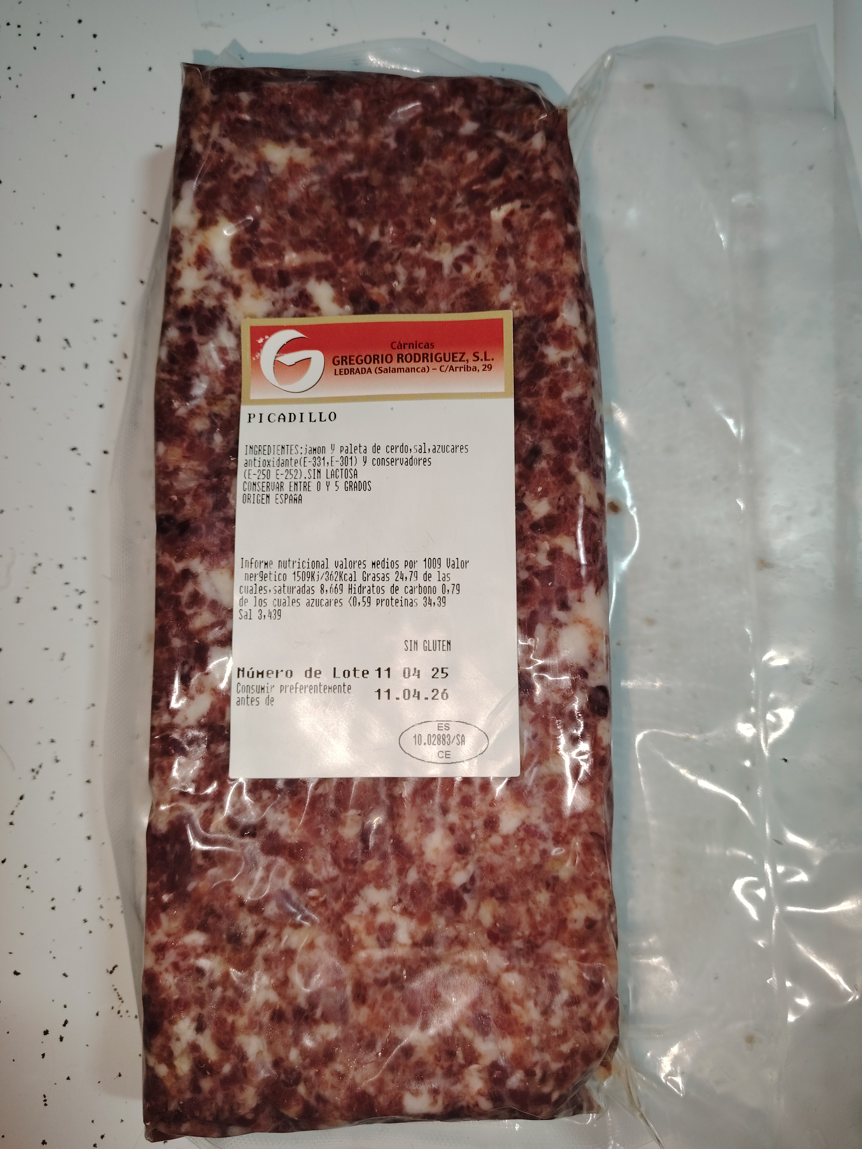 JAMÓN IBÉRICO EN PASTA - 1 KG  JAMON IBERICO PARA CROQUETAS