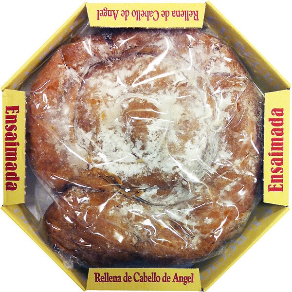 N / Thaona - Ensaimada Cabello de ángel 300g - Tradicional y Deliciosa - Ideal para Regalar