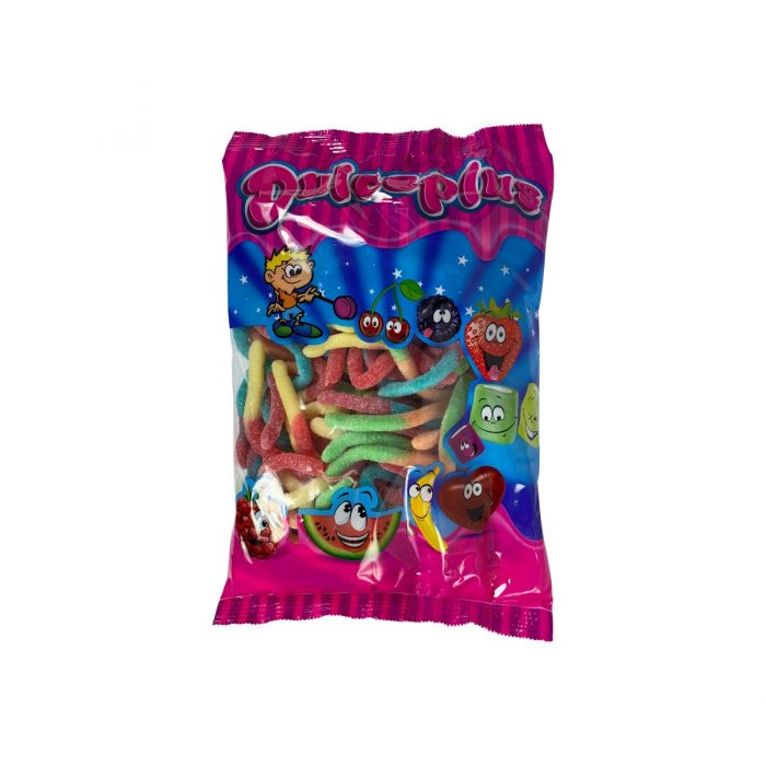 Dulceplus Gusanos de Gominola con Pica Pica 1kg Sin Gluten