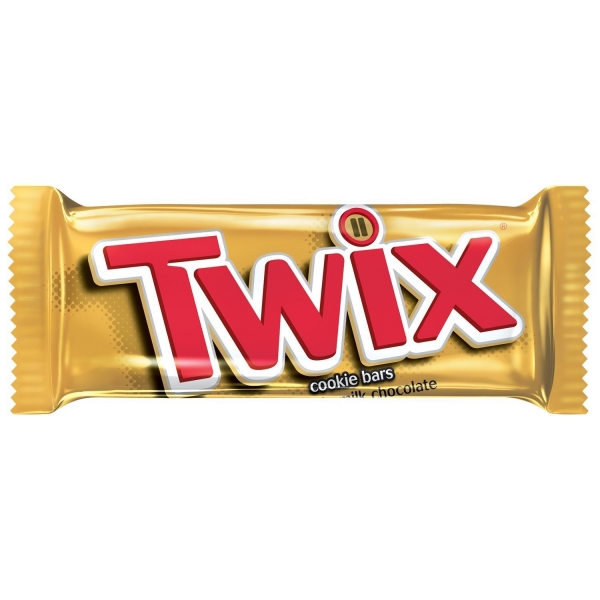 Barrita de Chocolate y Galleta Twix - Pack de 24 Unidades de 50g