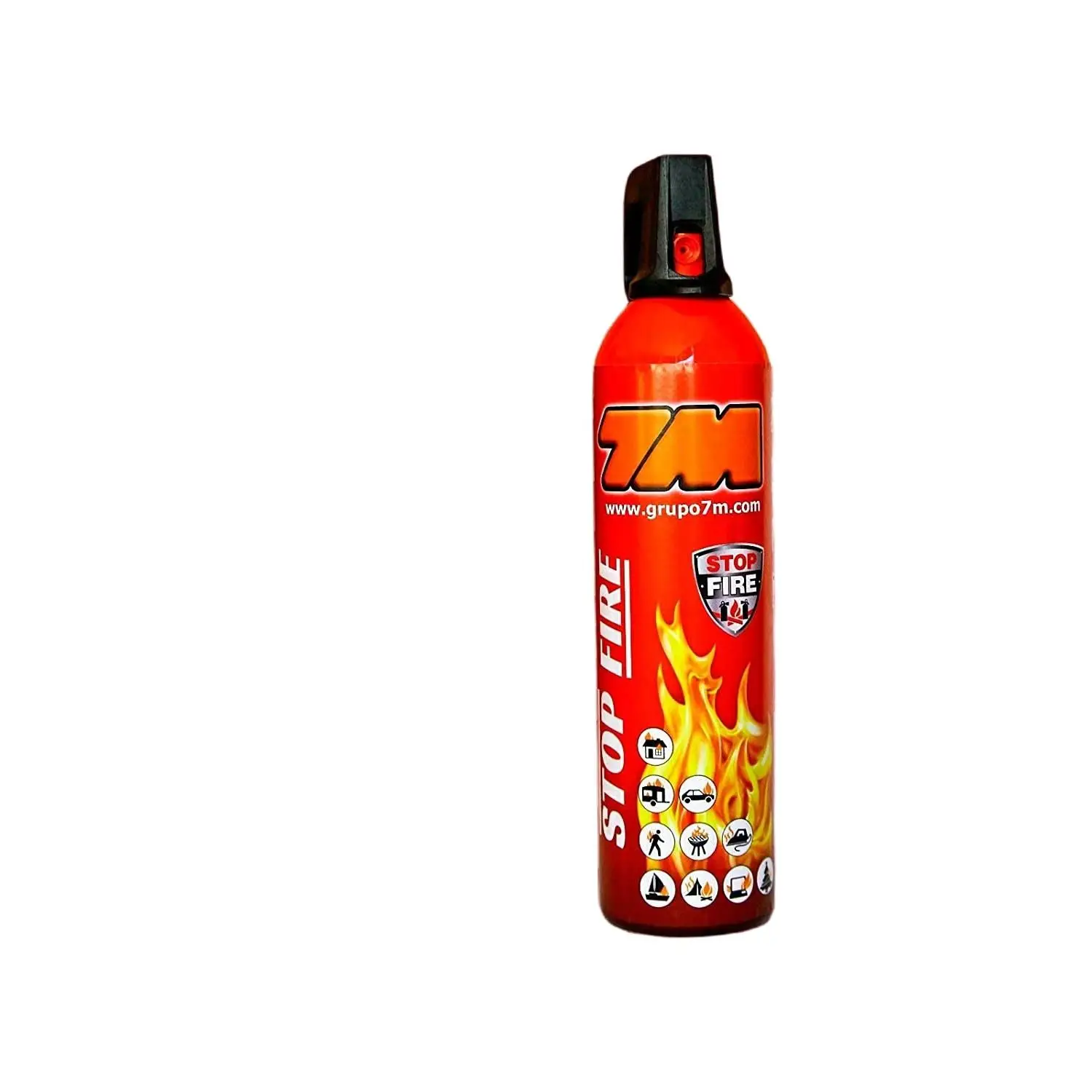 Extintor de Fuego 750ml Reutilizable para Seguridad Contra Incendios