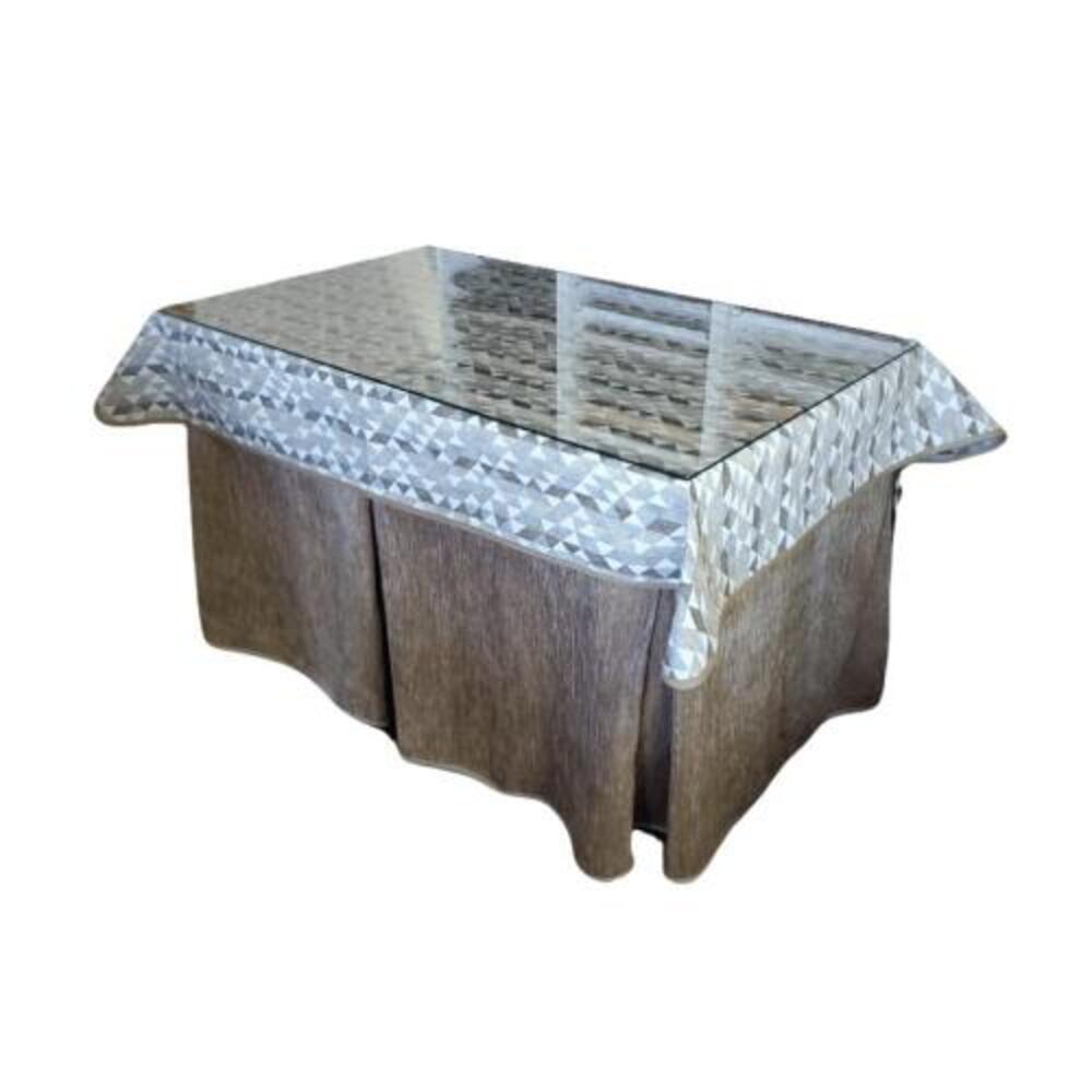 Santaella Mesa Camilla Rectangular DM 120×70 Completa Tela Oceano - Muebles y Electrodomesticos Contreras