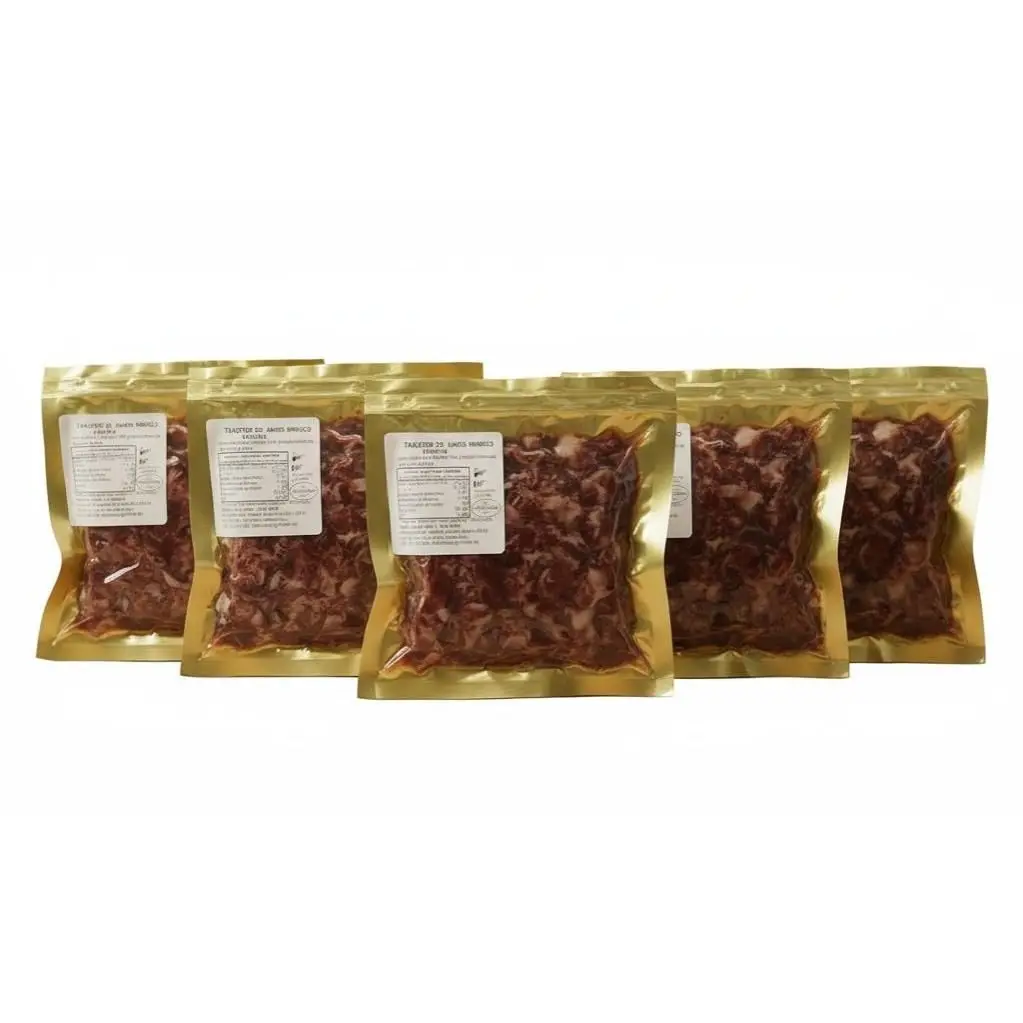 Jamón Ibérico Taquitos-Obras de presunto ibérico-5 unidades de 100g-Iberiano Faustino Gil-