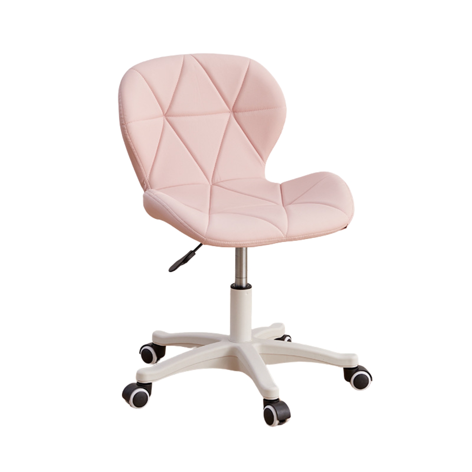 LUTODY - Cadeira de escritório giratória, mesa, jogos, ajustável, assento de couro sintético, escritório de mesa, estilo nórdico ergonômico