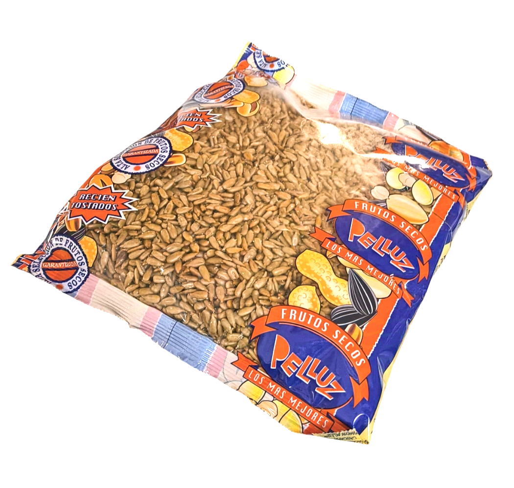 Pipas Peladas Fritas con sal 1 Kg - Snacks saludables y deliciosos de la marca Pelluz