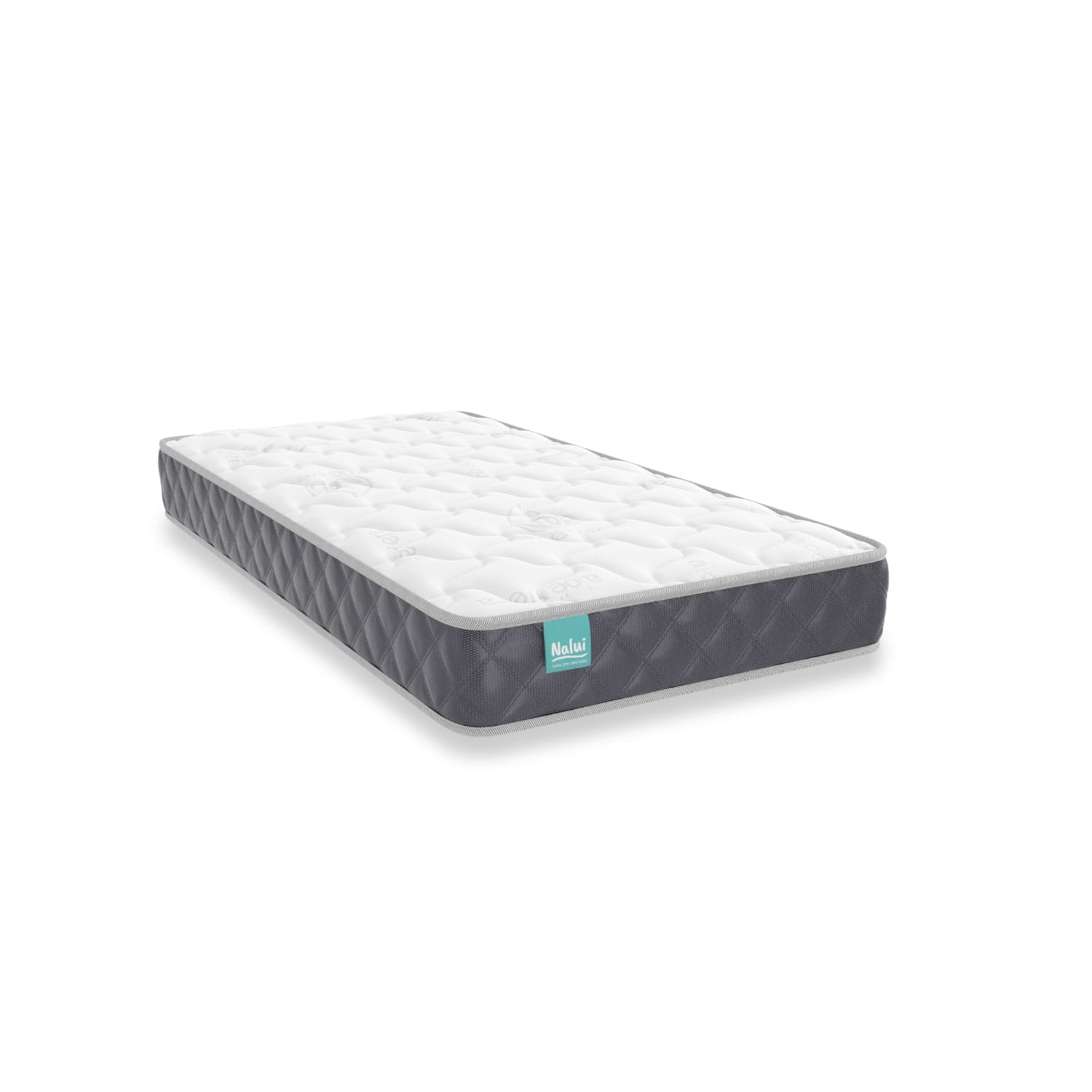 Nalui Colchón Cuna Baby Dreams Gris ±11cm | Certificado Oeko-Tex® | Hecho en España