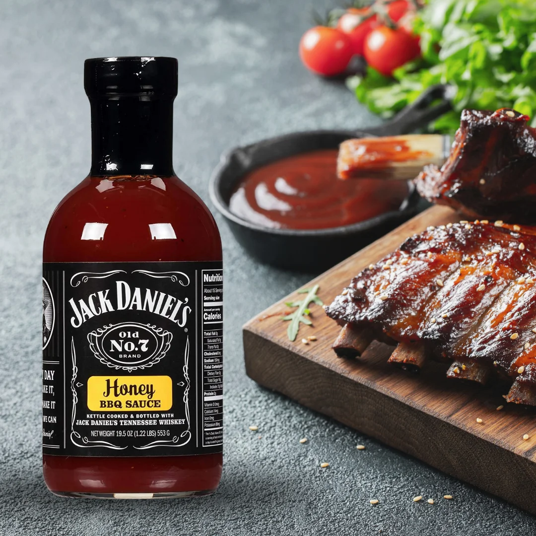 Jack Daniel's Salsa barbacoa Miel 553 g - BBQ Sauce Honey
