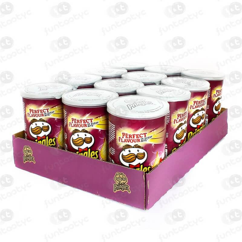 Pringles Original 12 unidades de 70g bbq  Sour Cream & Onion paprika o jamon