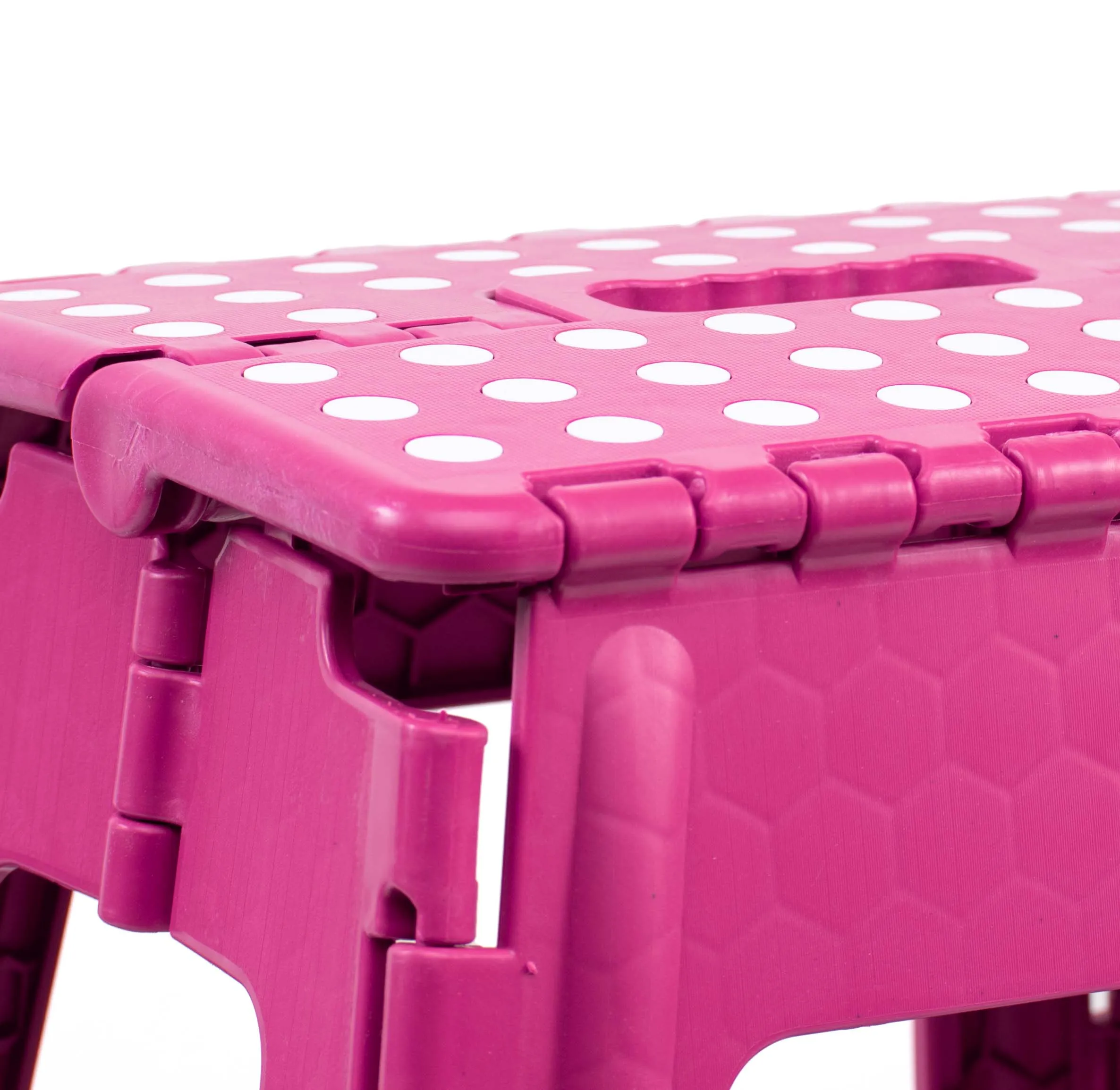The Secret Home-sgabello pieghevole multiuso-scala antiscivolo per cucina o bagno-poggiapiedi per bambini-altezza 39 cm x lunghezza 39,5 cm x larghezza 36 cm (6 colori)