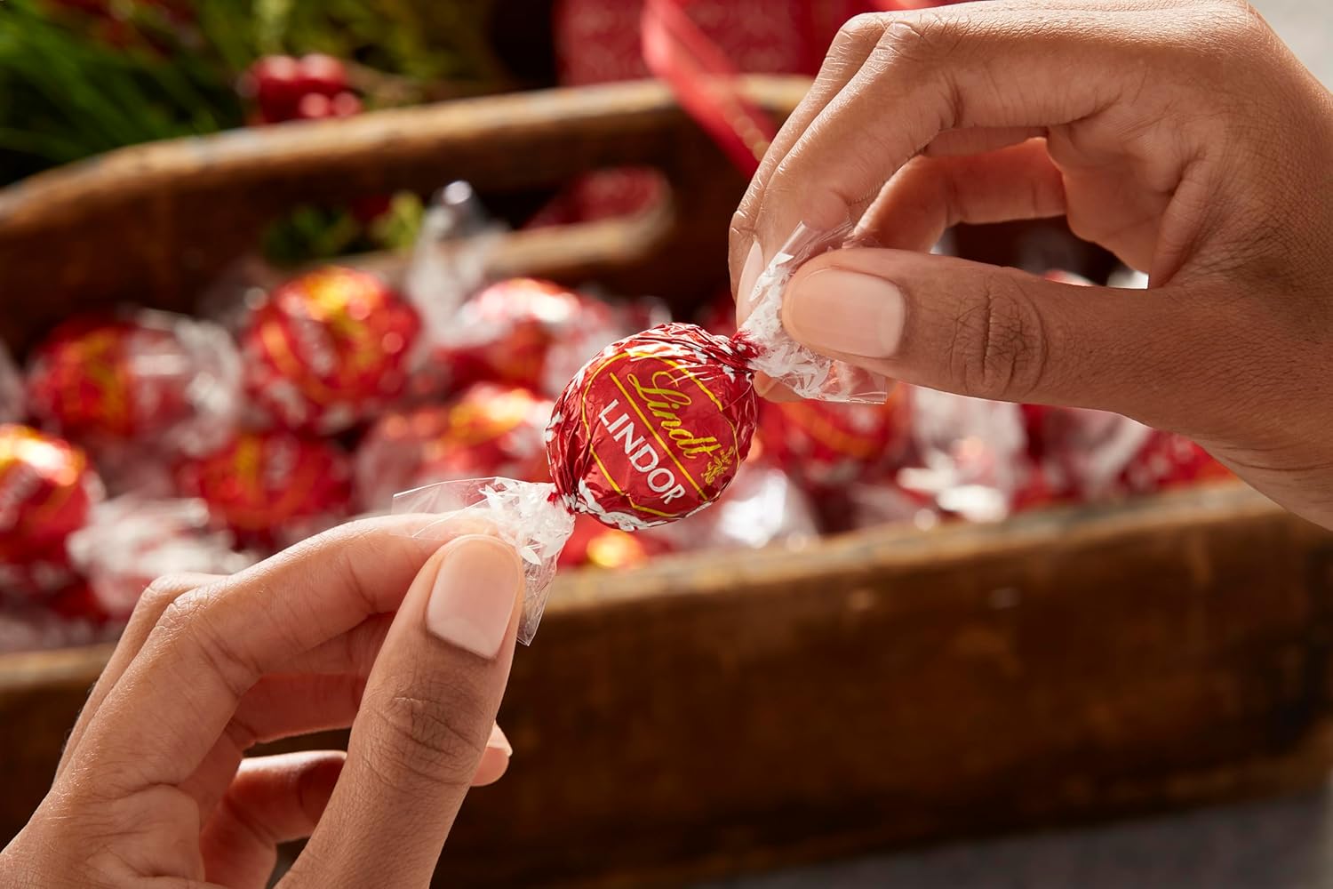 Lindt PACK 2 bombones LINDOR y NUXOR 200g x2, 6 sabores disponibles