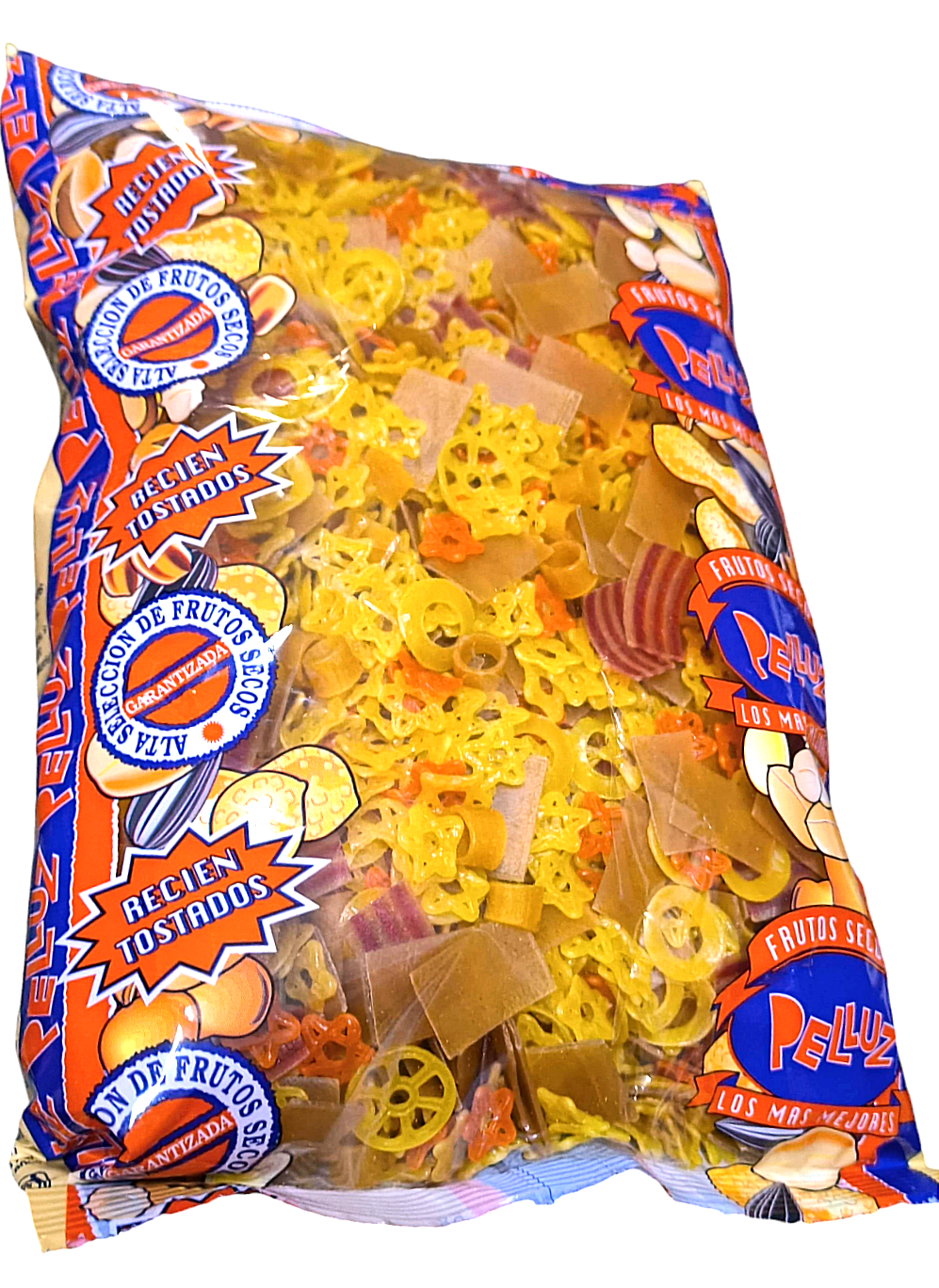 Coctel de Maíz Crudo para Freír 1Kg - Aperitivo de Maíz Crispy - Marca Pelluz