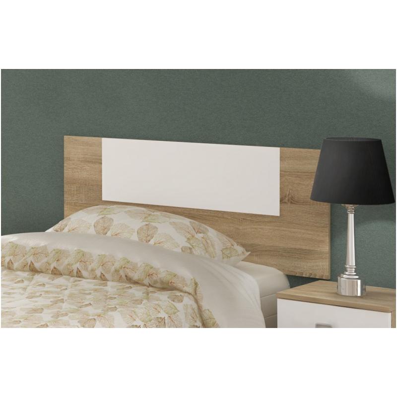 Cabecero juvenil modelo Champion 110cm. Color Cambria - Blanco
