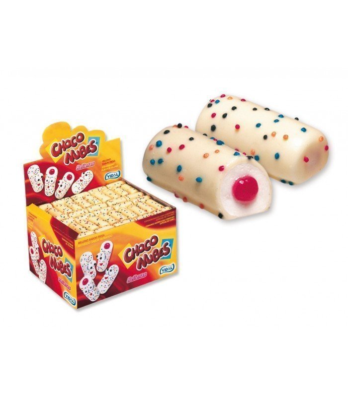 CHOCONUBES RELLENAS VIDAL 75 UNDS - SIN GLUTEN