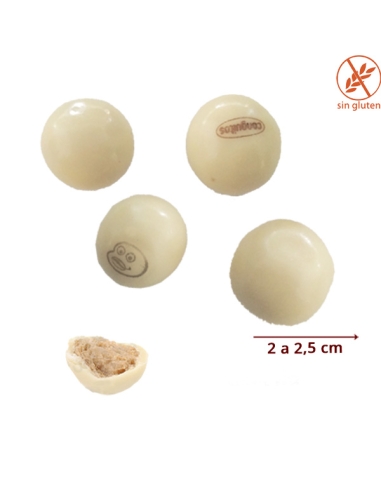 Chocobolas Blancas La Casa con Cereal 1kg Sin Gluten