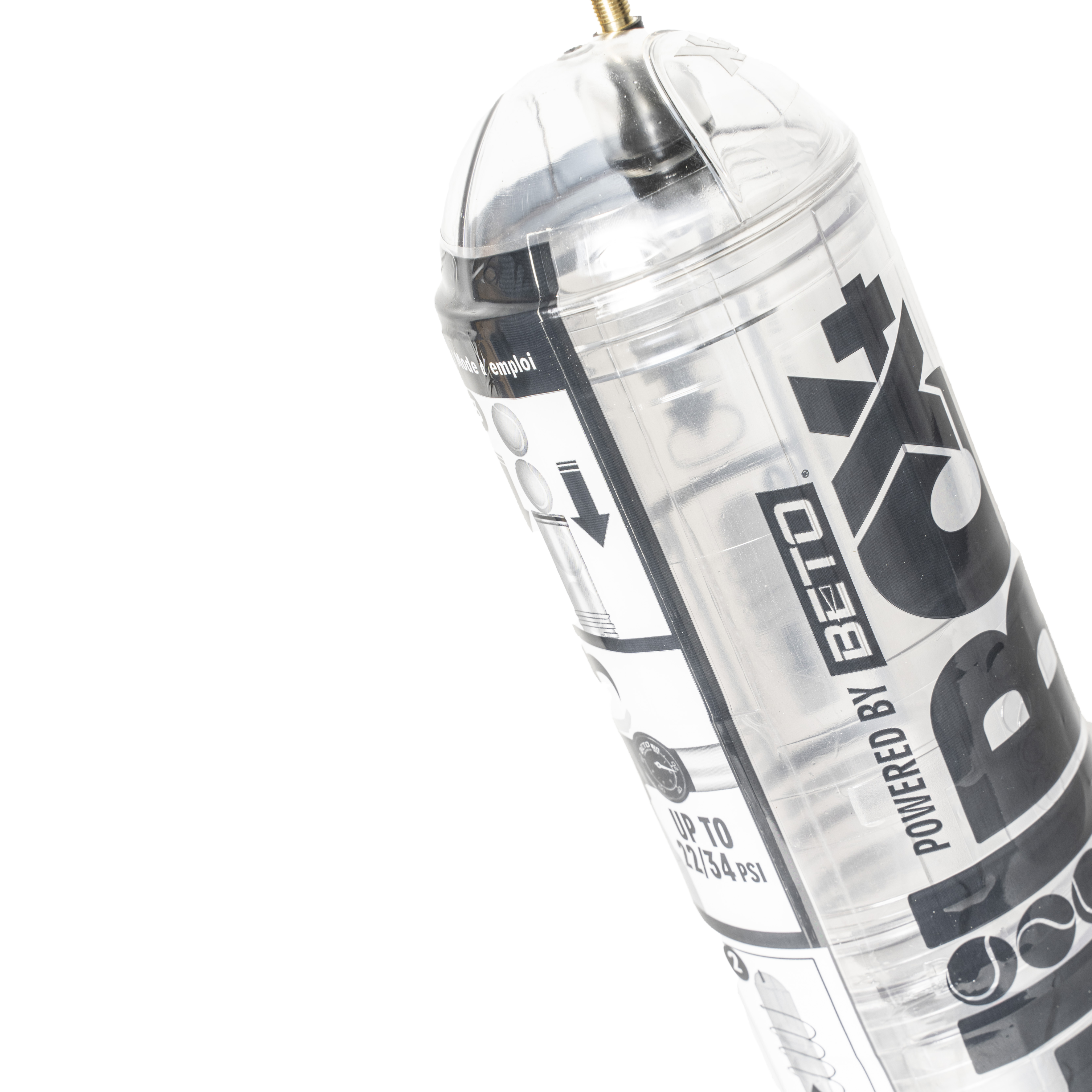 Pressurizador de bolas de cristal TubeX4 (sem bomba de ar incluída) - para ténis e Padel TubePlus