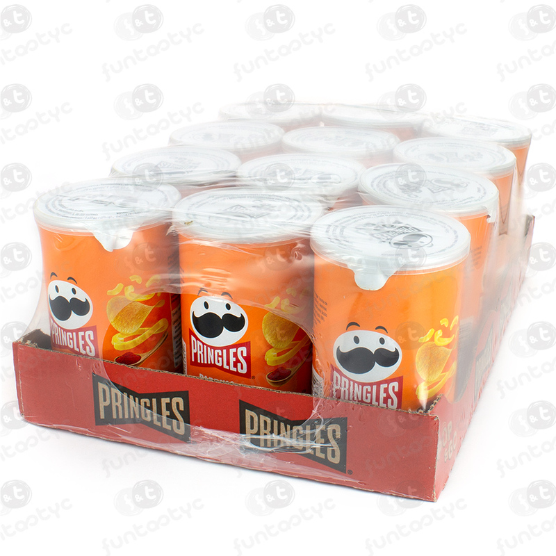 Pringles Original 12 unidades de 70g bbq  Sour Cream & Onion paprika o jamon