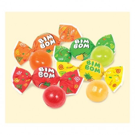 Caramelos Duros Frutales Roshen 1 Kg con Líquido Surtido