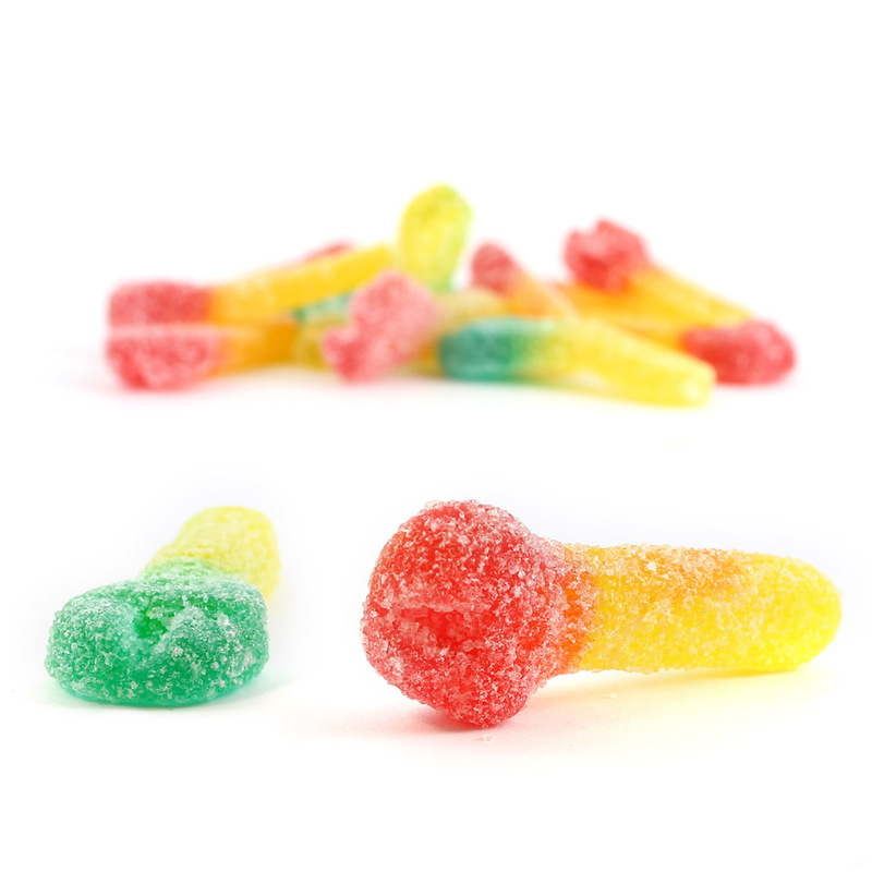 Mr Flopo Pop Llaves ácidas arco iris 290u. chuches caramelos acidos 1,57kg