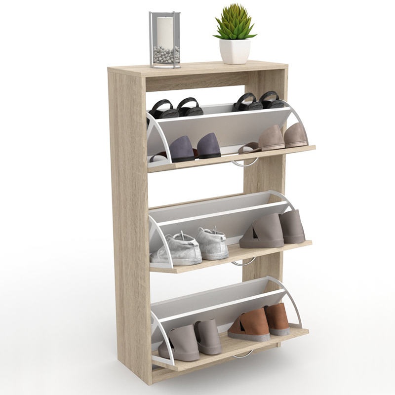 Sapateira Dormidan de 3 portas, armário, grande capacidade