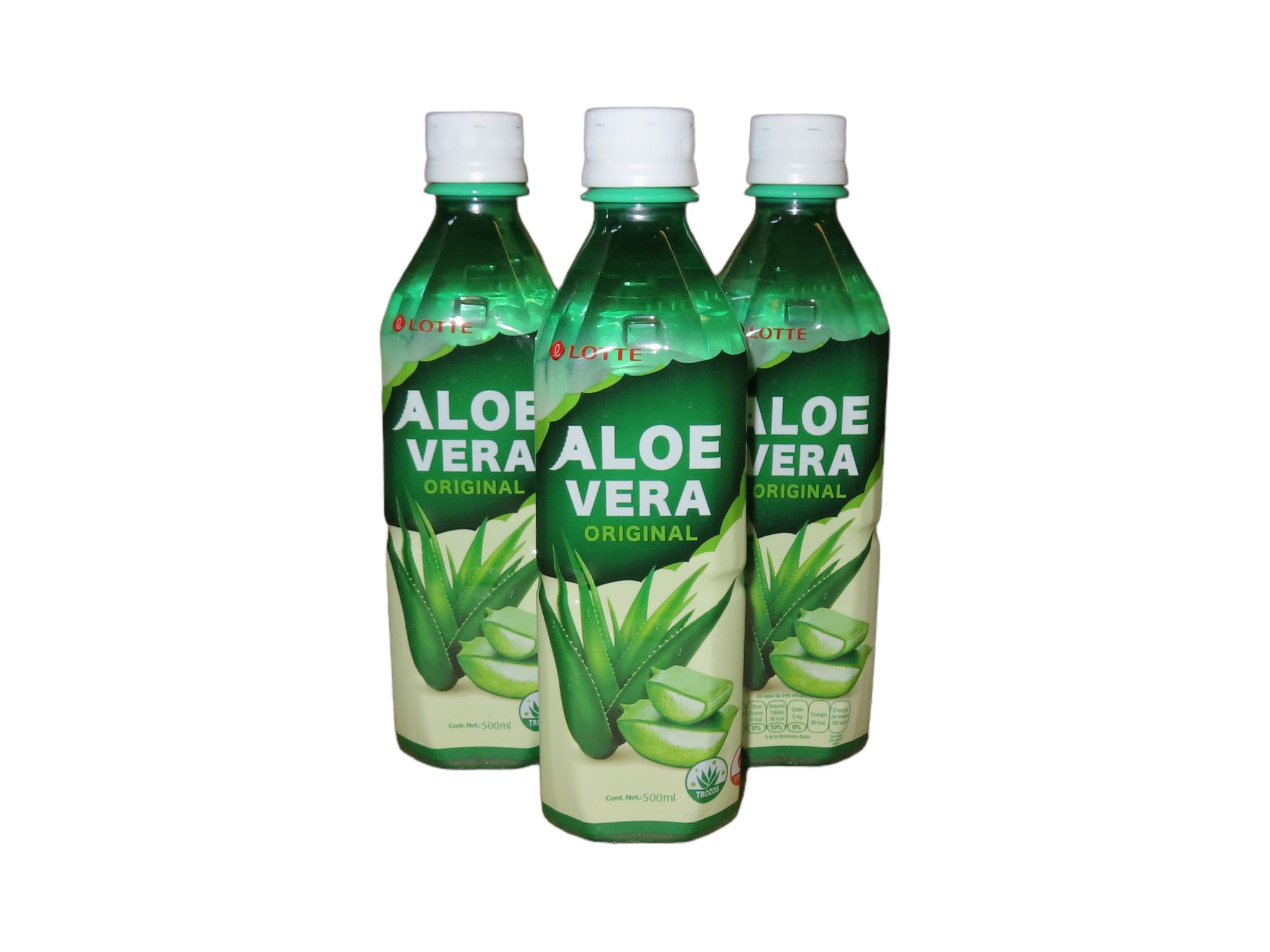 Lotte Aloe Vera - ORIGINAL - 20 Unidades de 500ml