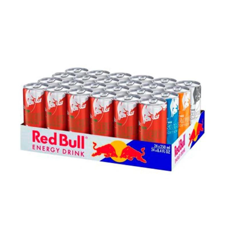 Red Bull Surtido Red Bull Mixed Try Edition - 24 unidades de 250ml - 4 sabores diferentes