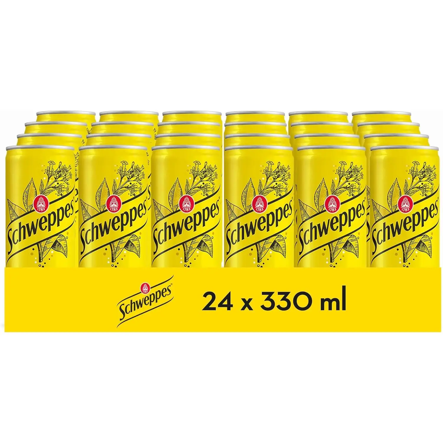 Lata tônica Schweppes 33 cl * 24