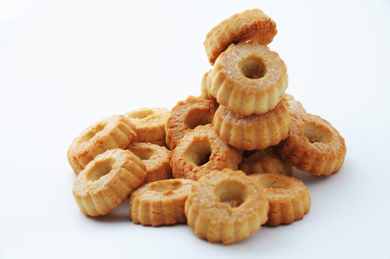 Roscos de Anis - Caja 2 Kilos - Rollitos de Anis Mini - Envueltos Individualmente - Rollos de Anis Monte Turia