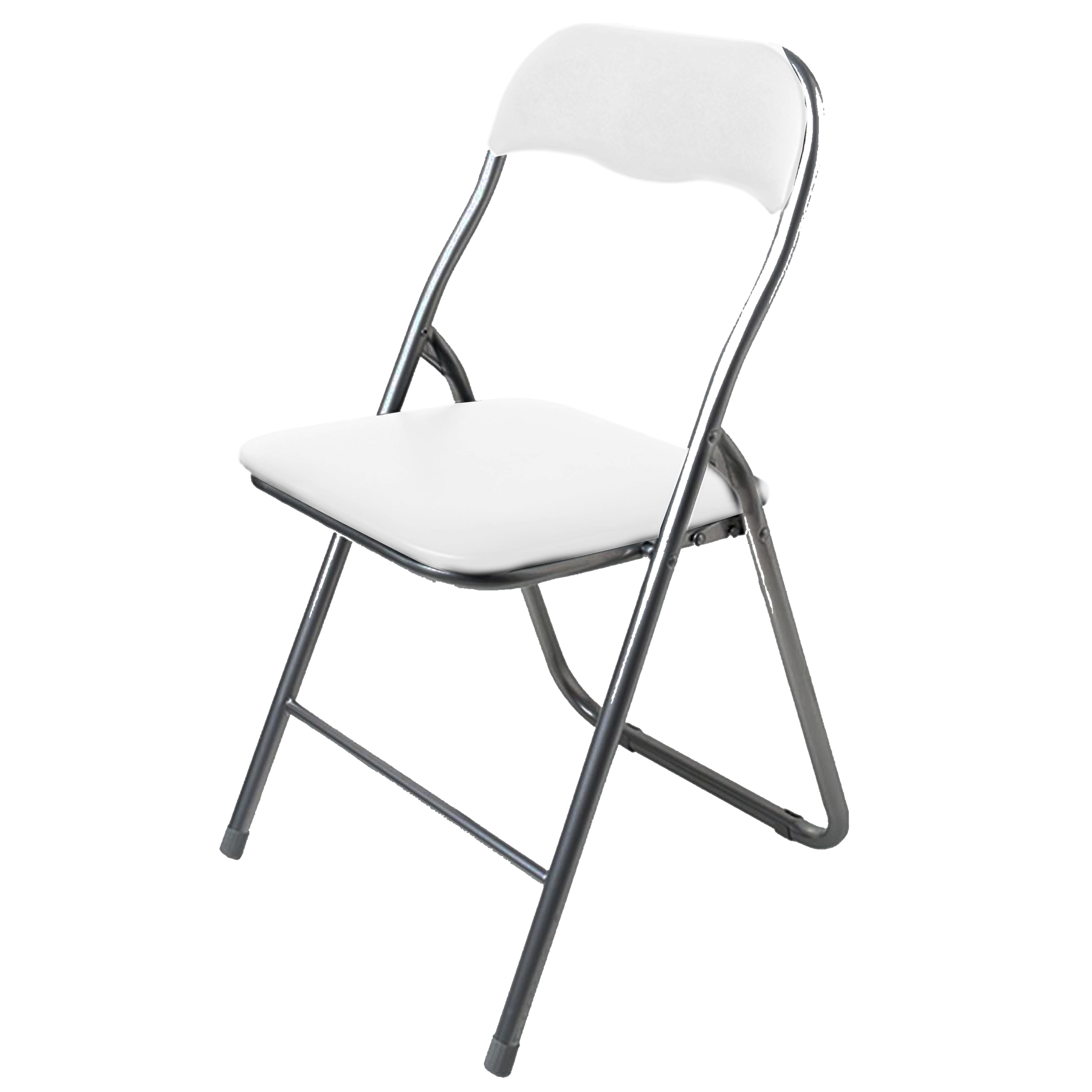 GREATOOL Sillas Plegables, 40x48x80cm, 1/2/4 Unidades, Acolchadas, Aluminio, Silla Plegable con Respaldo