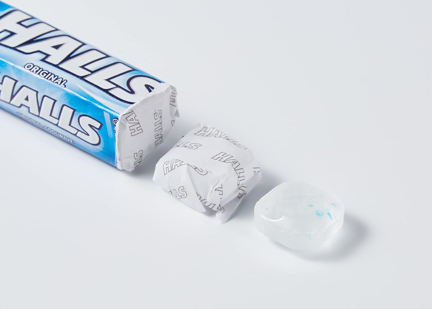 Halls Eucalipto  Caramelo duro Caja con 20 Sticks de 32 g