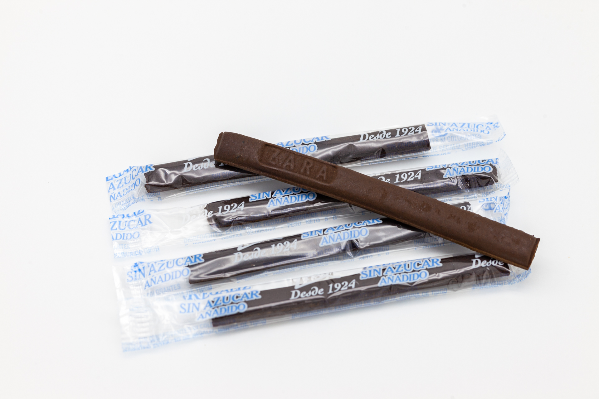 Regaliz Zara Sin Azucar - 100 Barritas - Regaliz Zara Fire Negra Sin Azucar