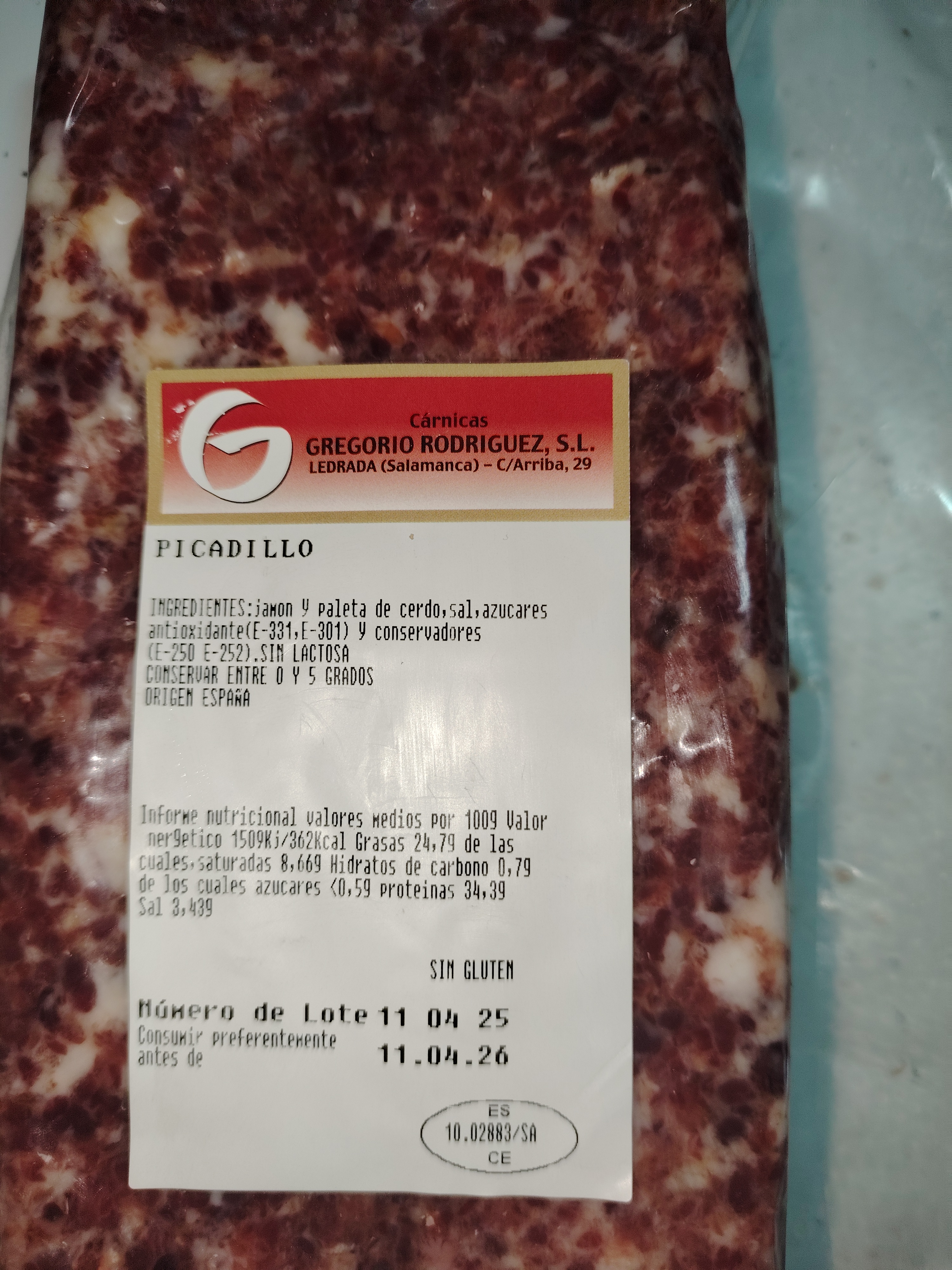 JAMÓN IBÉRICO EN PASTA - 1 KG  JAMON IBERICO PARA CROQUETAS