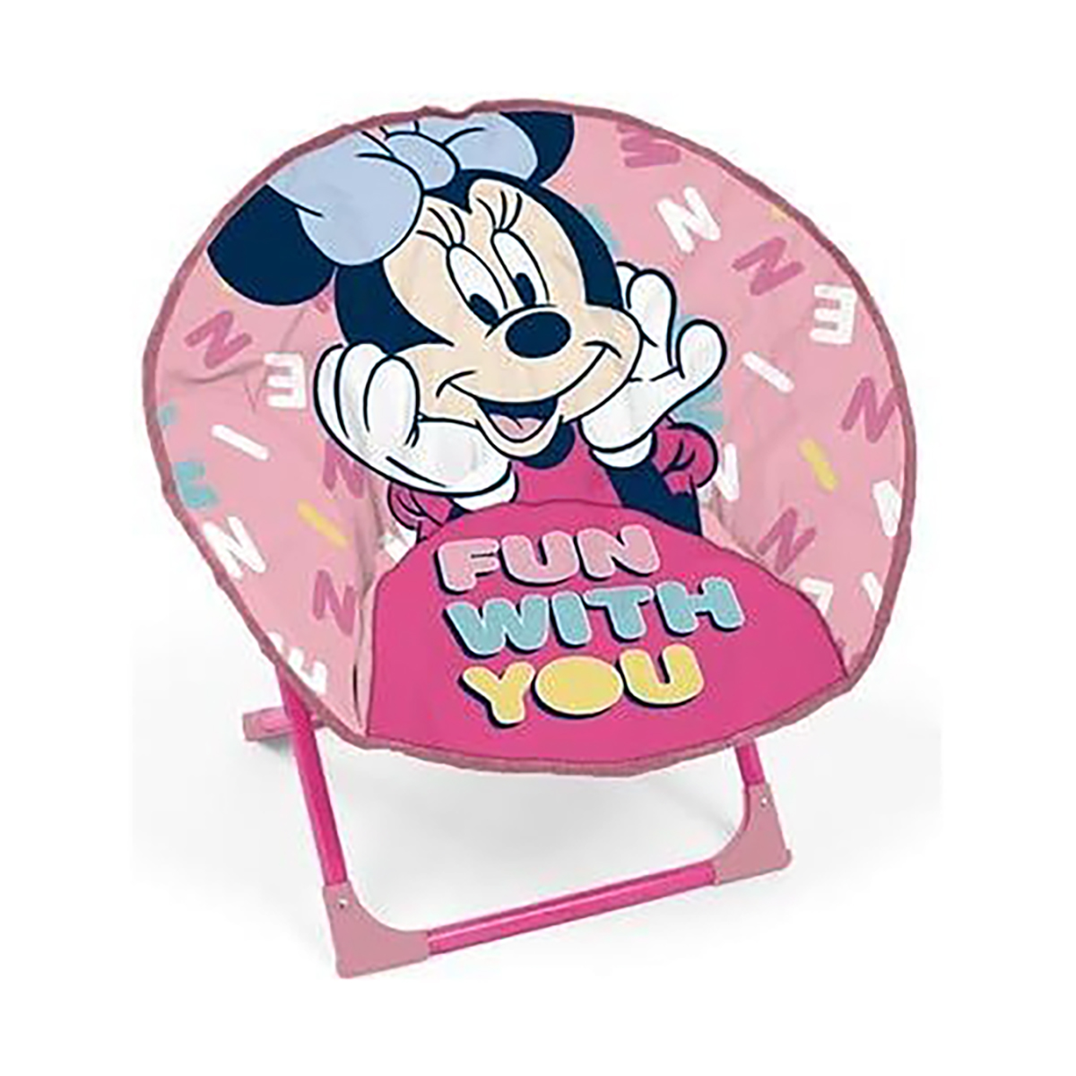 Silla Redonda Plegable, Silla para Niños, Silla para Playa, Camping, Piscina, con Sistema Anti-Plegado para  Evitar que se cierre, Ligera y Resistente, Cómodo de Transportar, Silla para Peques, Silla de Dibujo Animado, Silla para Infantil