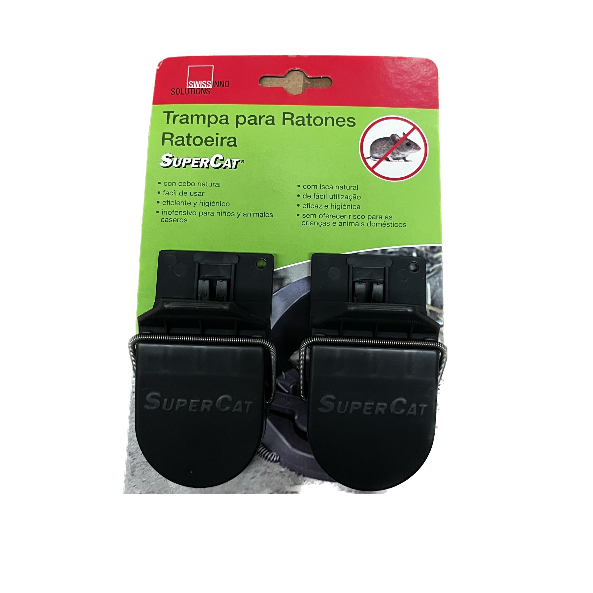 Supercat Blister Ratoneras con cebo (2unid)