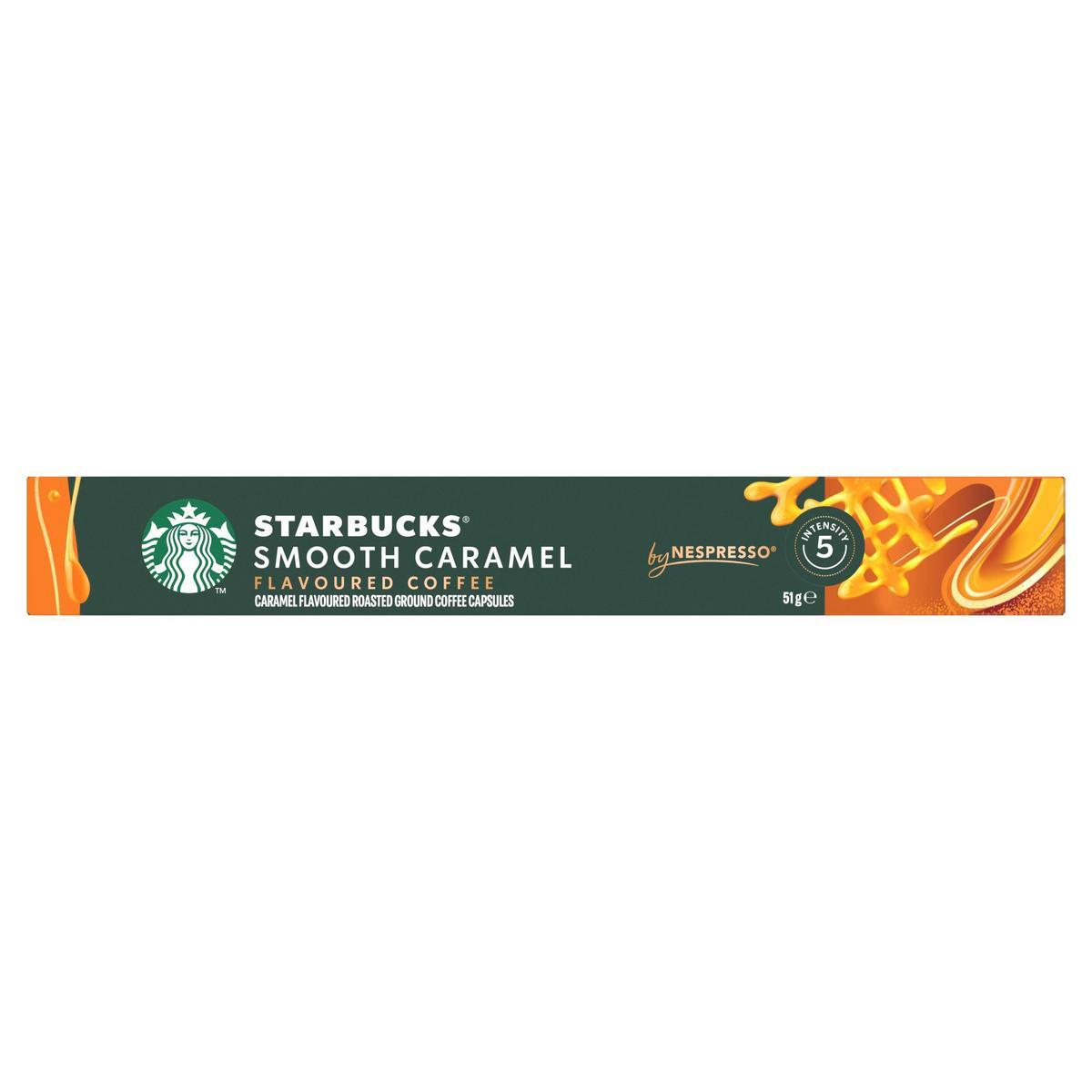 STARBUCKS by NESPRESSO - Smooth Caramel - Tueste Suave, intensidad 6 - 12x10caps (120 cápsulas)