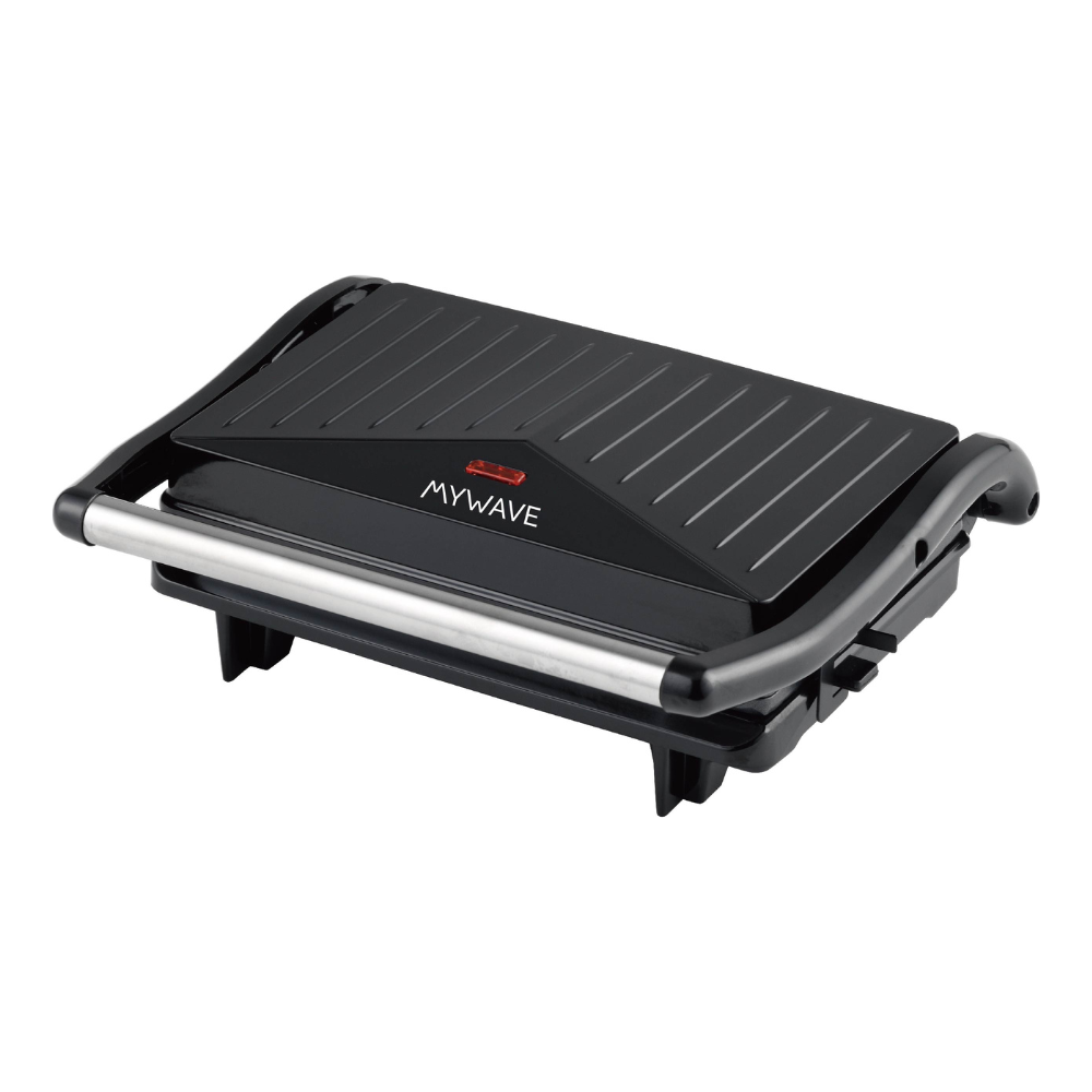MyWave Contact Grill MWGRI-90N Placas Anti Adherentes Apertura 90º Potencia 800W