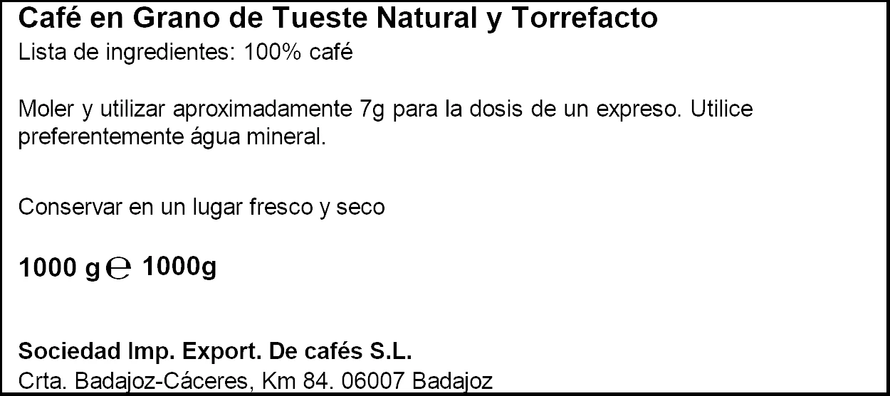 Café Expresso Bar Delta 1 kilo 70% Natural 30% torrefacto 5601082006345