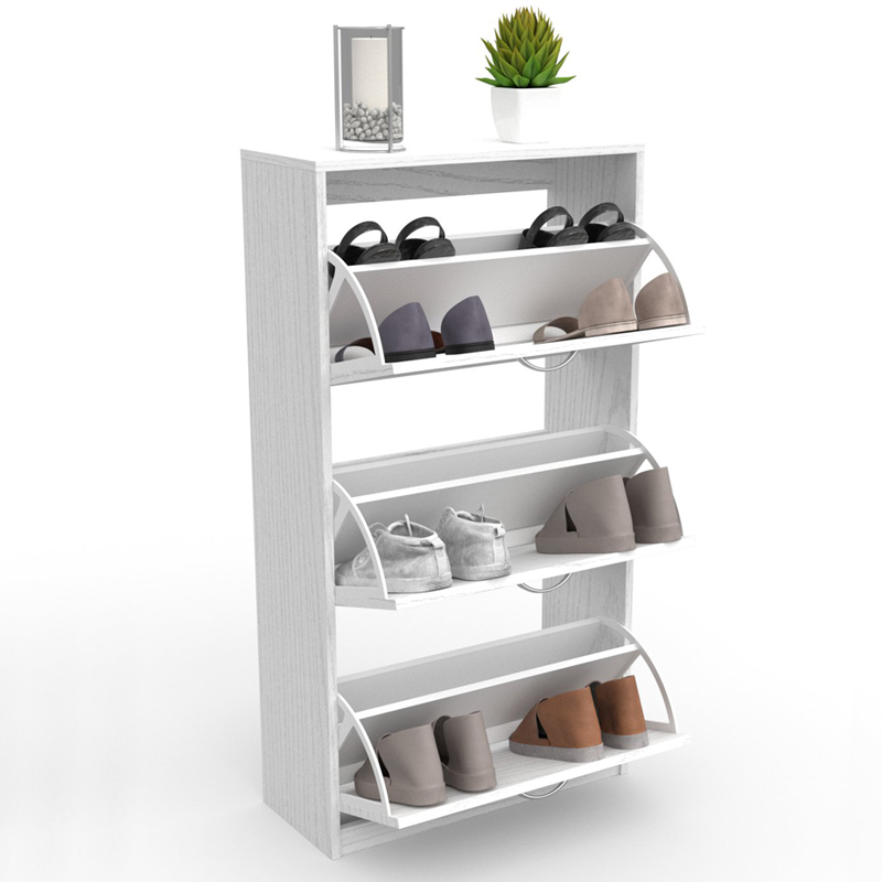 Sapateira Dormidan de 3 portas, armário, grande capacidade