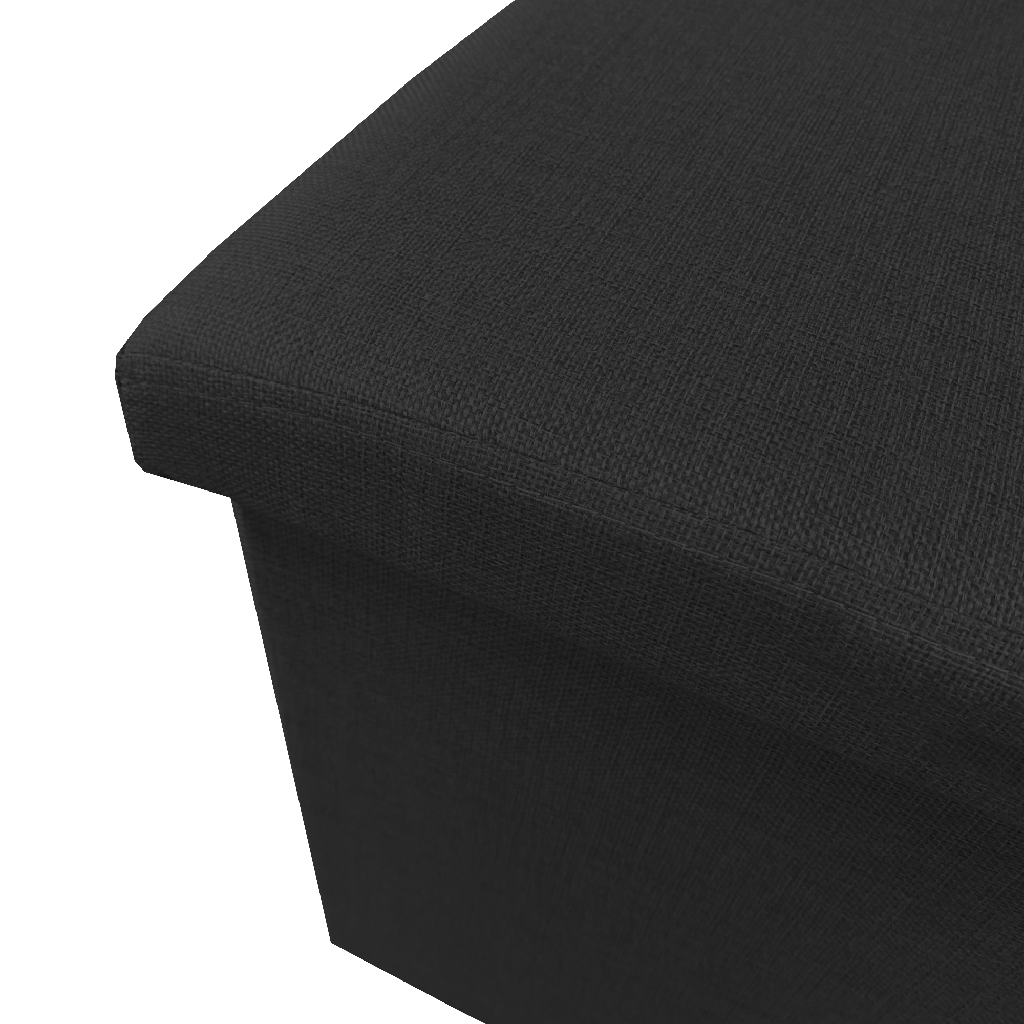 Puff Ottoman Rectangular Tela Plegable 76x38x38cm  Nyana Home  Gran Almacenaje  Estilo Otomano  Tela Resistente