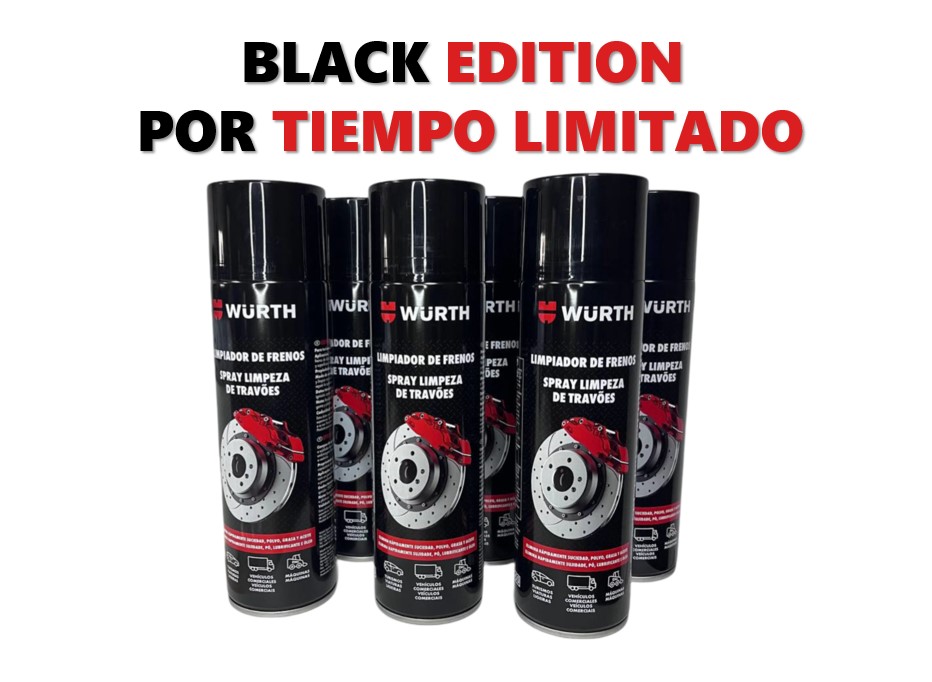 6 x  Limpiador de frenos en Spray Wurth 500 ml  (6 unidades)