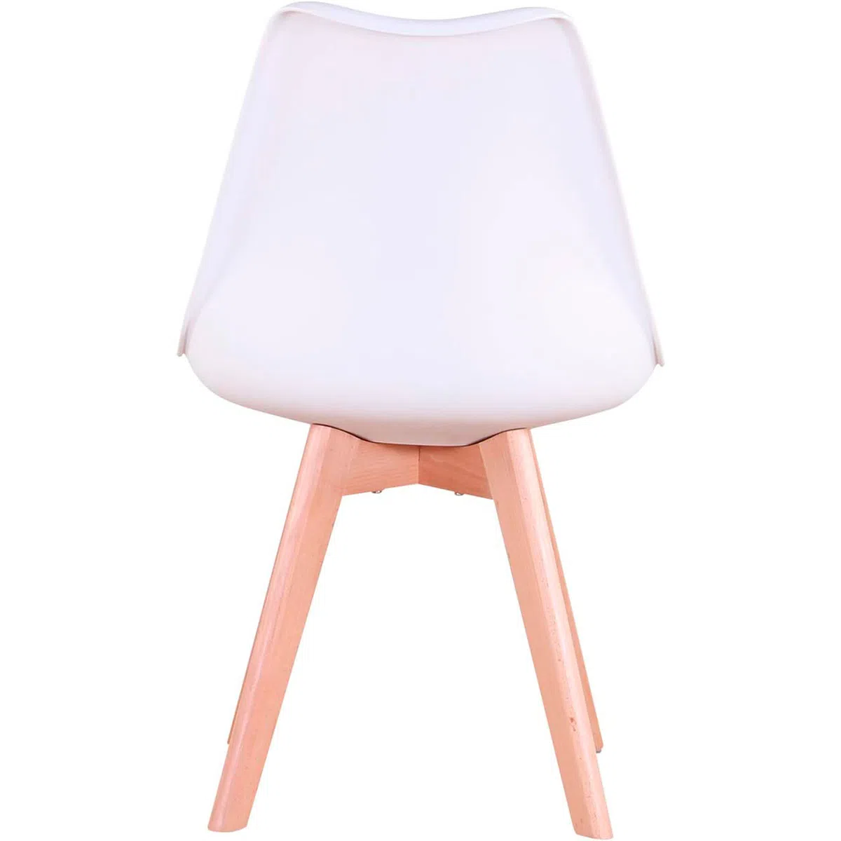 Pack de 4 sillas Fina - Patas de Madera - Estilo nórdico -  Varios colores disponibles.