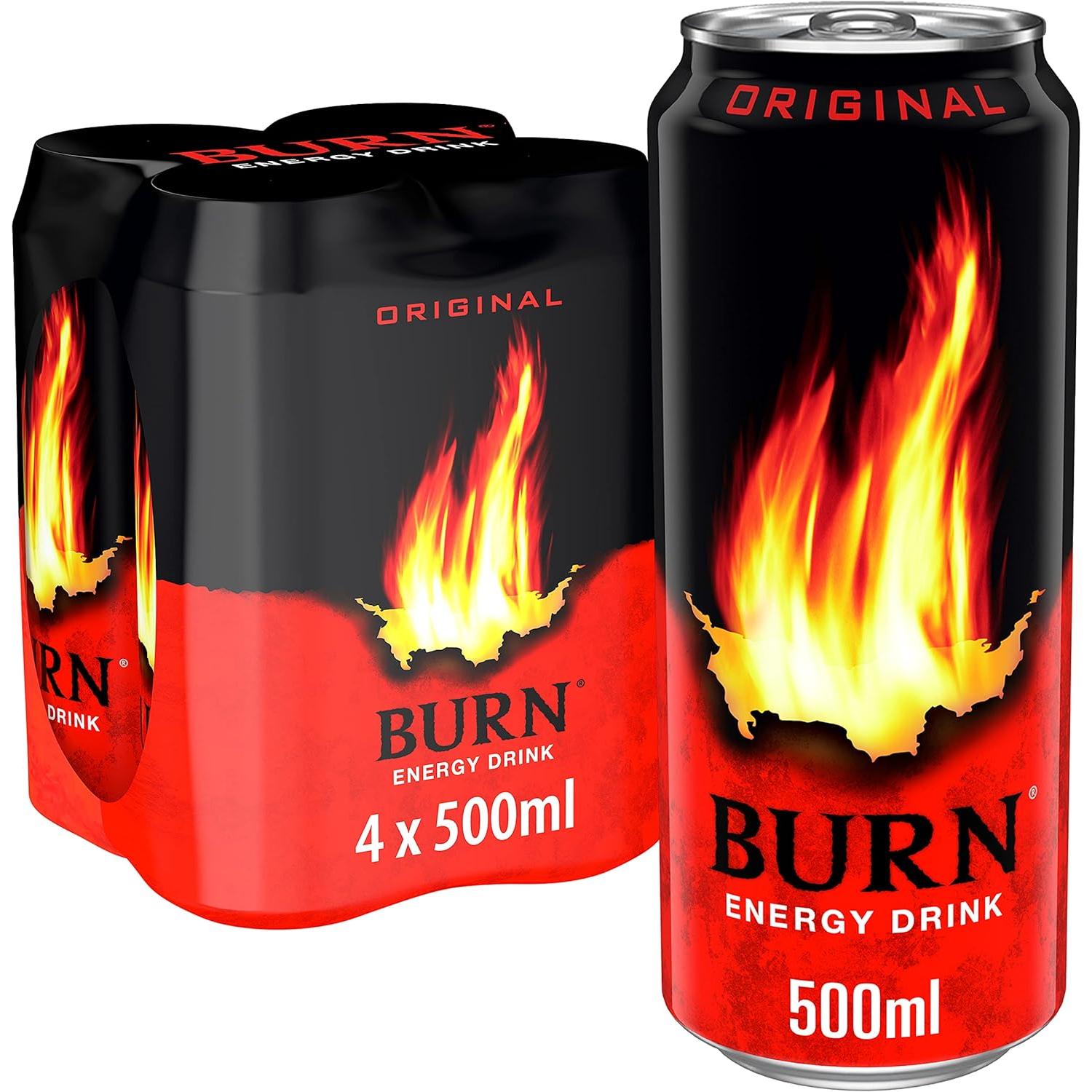 Burn bebida energetica nacional suritidos de modelos original zero peach,zero azucar raspberry, fruit punch cajas 24uidades nacional de España